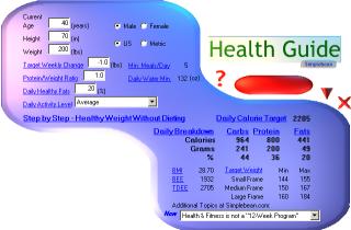 Simplebean Health Guide
                          Screen Image