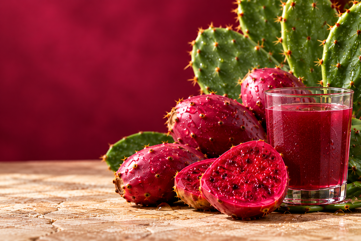 Illustrative nopal botanical photograph