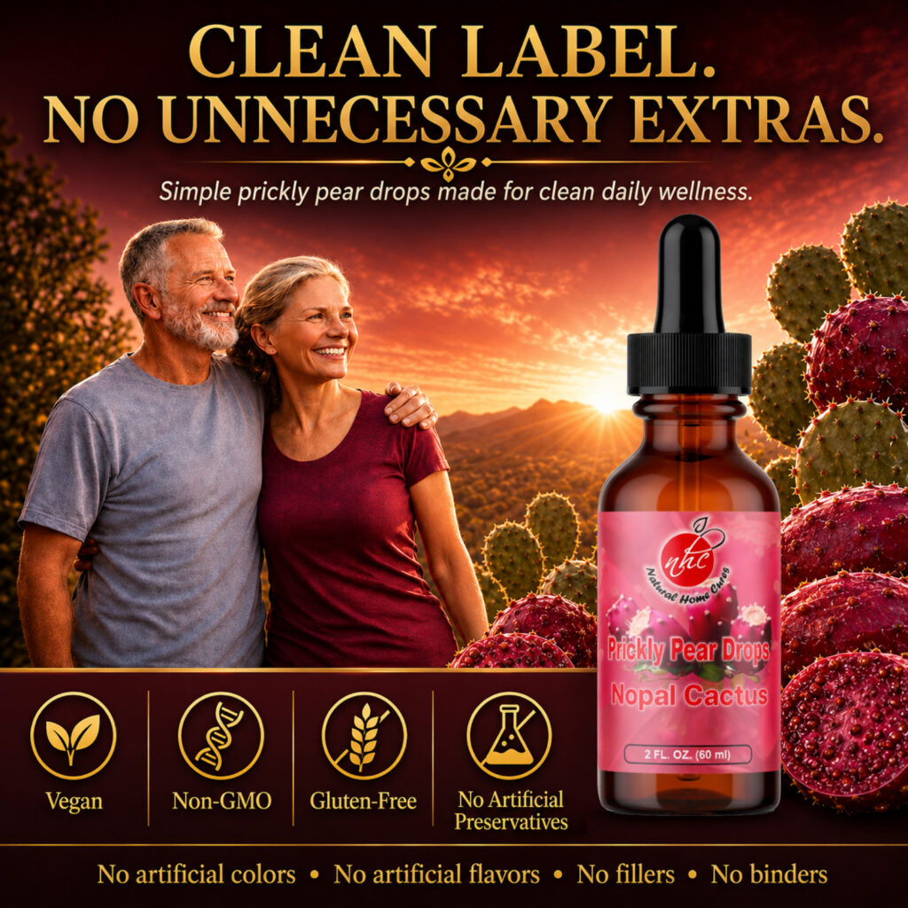 Natural Home Cures Prickly Pear Drops: The formula