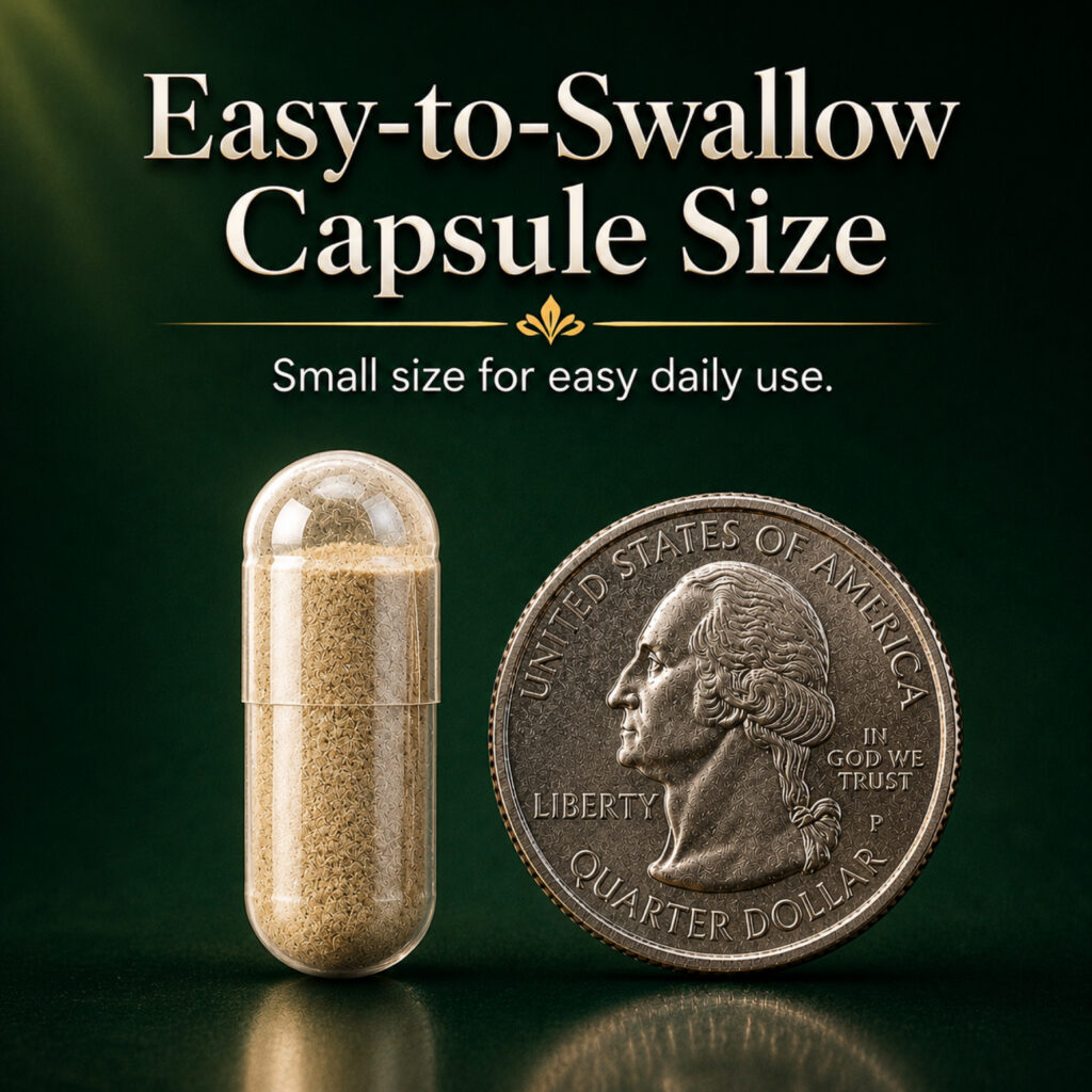 Nopal capsule beside a U.S. quarter